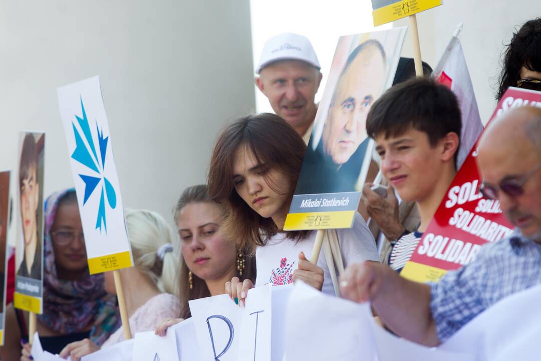 Baltarusijos politinių kalinių palaikymo akcija