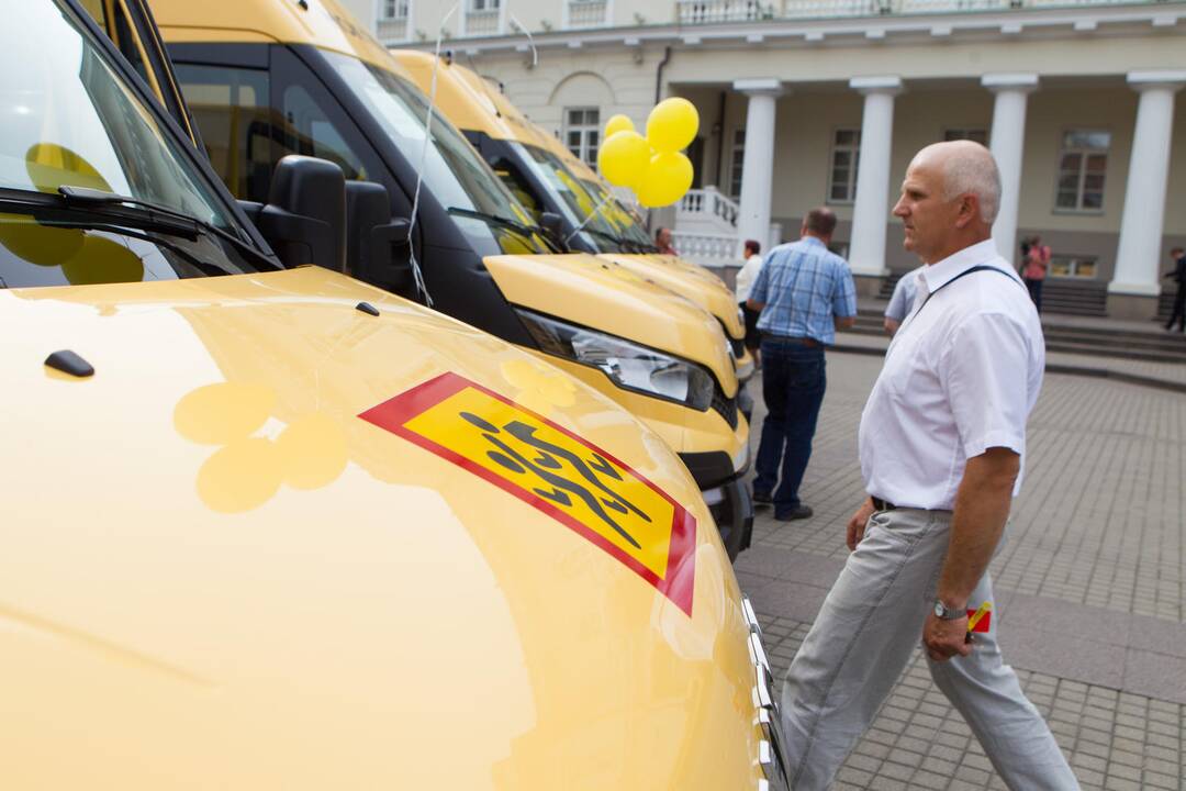 Mokyklas pasieks nauji autobusiukai