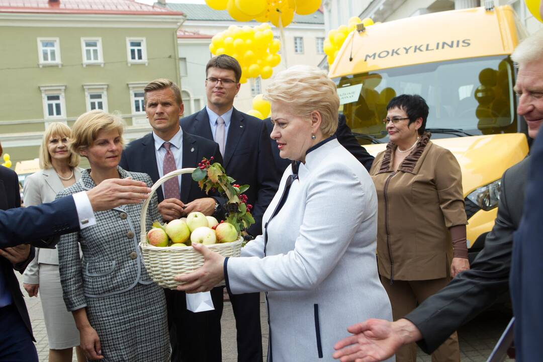 Mokyklas pasieks nauji autobusiukai