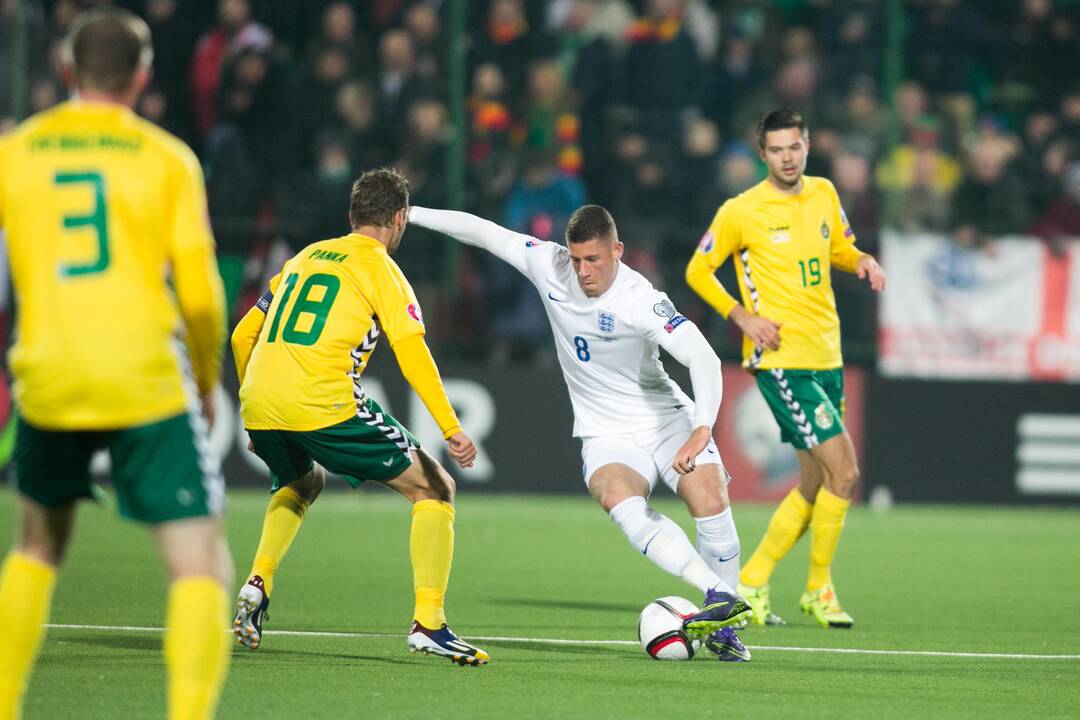 Europos futbolo čempionato atranka: Lietuva - Anglija