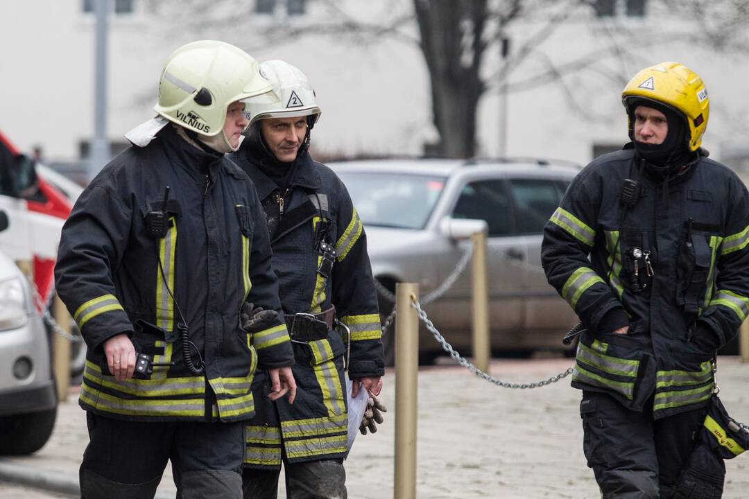 Pranešta apie sprogmenį prie Operos ir baleto teatro