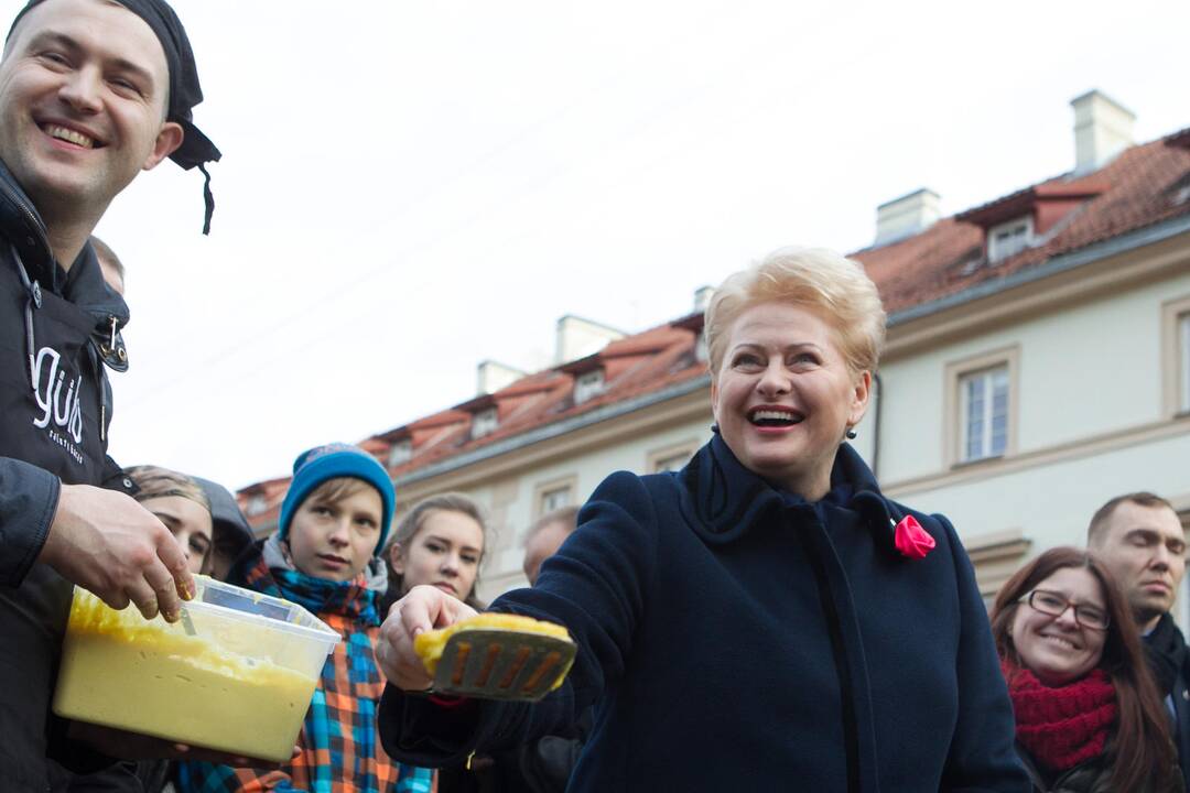 Užgavėnių šventė S. Daukanto aikštėje