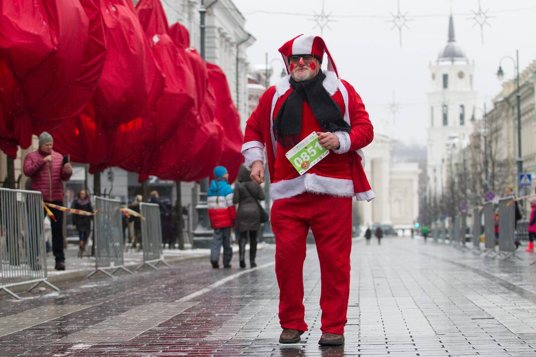 Kalėdinis bėgimas Vilniuje