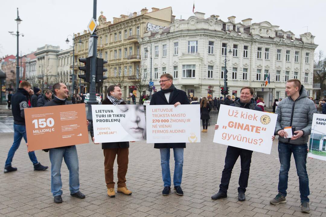 Pirmosios Lietuvoje eitynės už gyvūnus