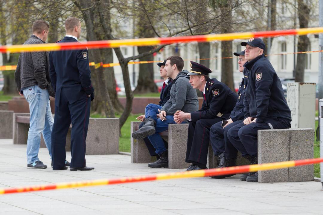 Ugniagesių renginys „Budinti Lietuva“