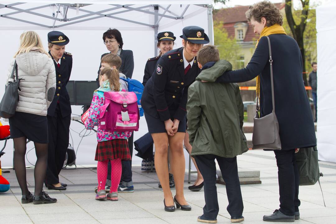 Ugniagesių renginys „Budinti Lietuva“