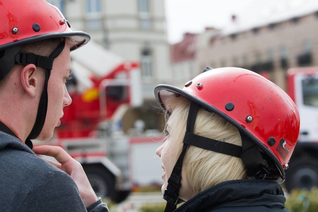 Ugniagesių renginys „Budinti Lietuva“