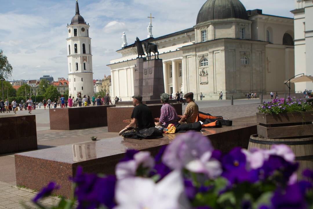 Vilniaus gatvėse aidi muzika