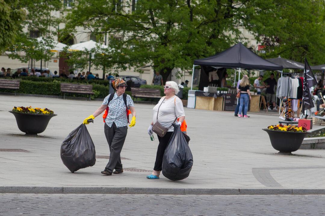 Vilniaus gatvėse aidi muzika