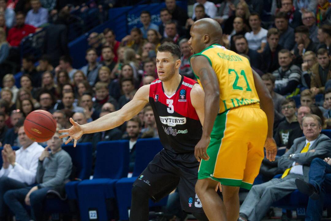 Europos taurė: „Lietuvos rytas“ - Limožo CSP 92:76