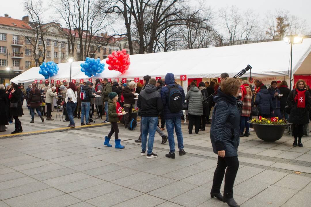 Maltiečių sriuba sostinėje