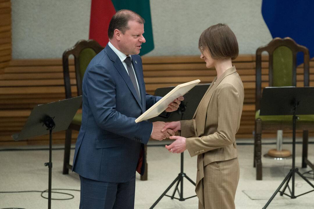 Vyriausybėje įteiktos kultūros ir meno premijos