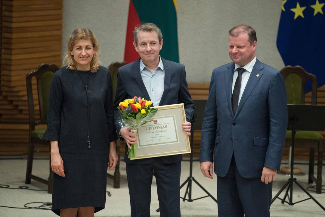 Vyriausybėje įteiktos kultūros ir meno premijos