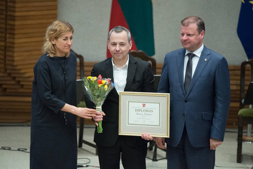 Vyriausybėje įteiktos kultūros ir meno premijos