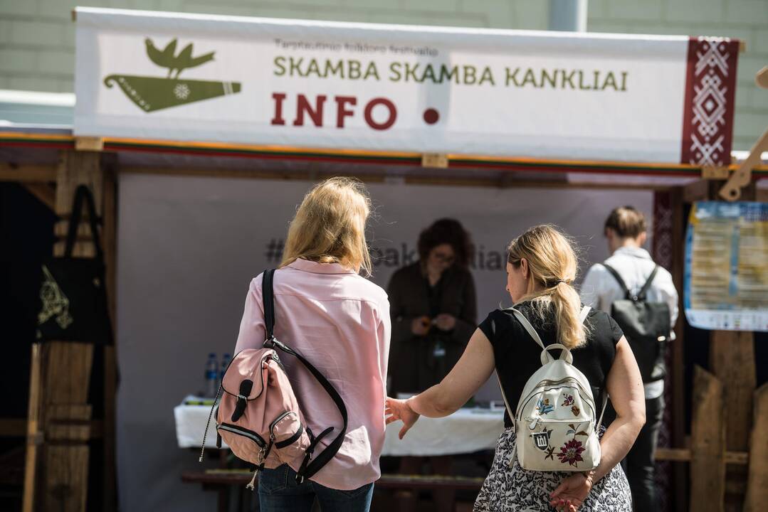 Festivalio „Skamba skamba kankliai“ kūrybinės dirbtuvės