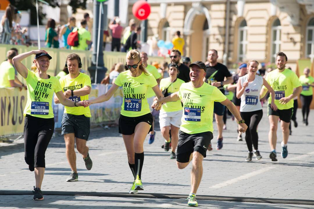 Vilniaus pusmaratonio bėgimas „We Run Vilnius“