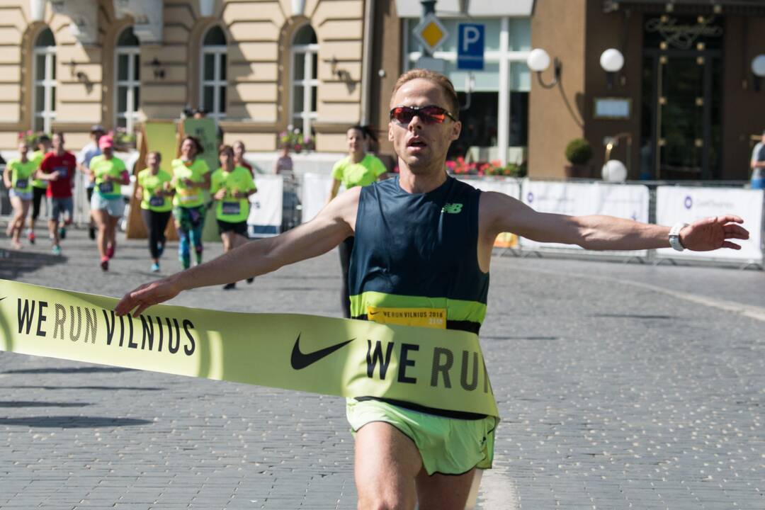 Vilniaus pusmaratonio bėgimas „We Run Vilnius“