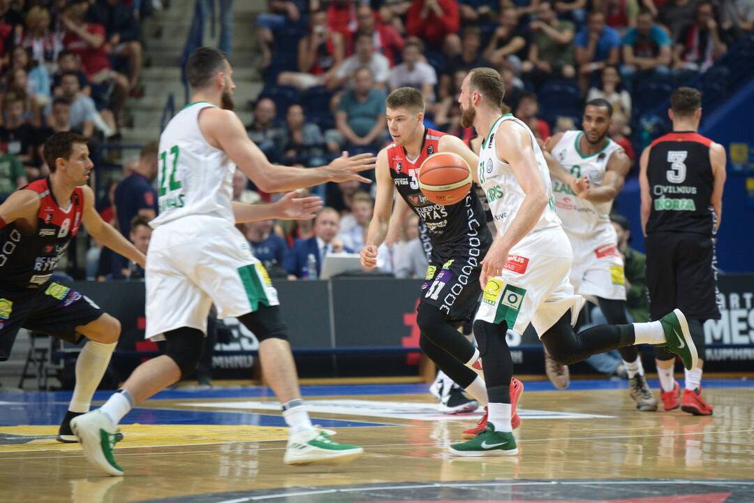 Ketvirtoji kova: „Lietuvos rytas“ prieš „Žalgirį“