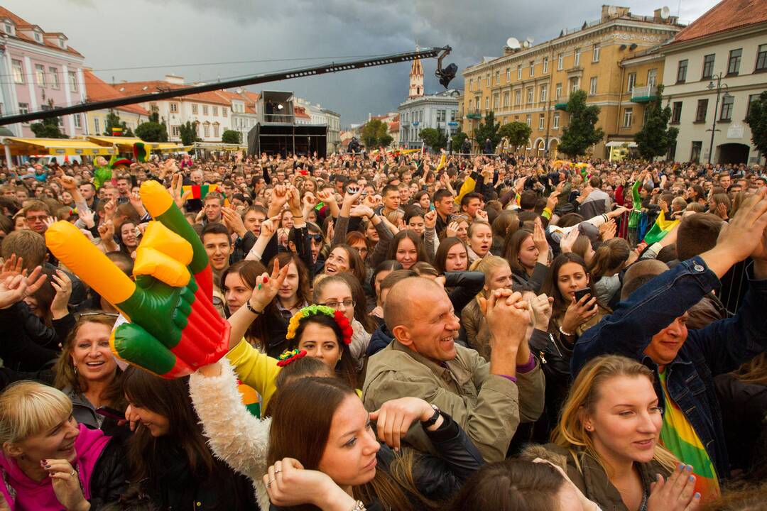 Lietuvos krepšininkų sutiktuvės