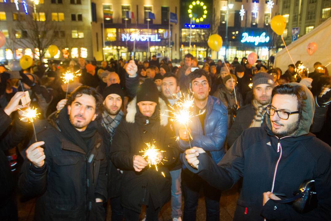 Didžiosios Menoros uždegimo ceremonija