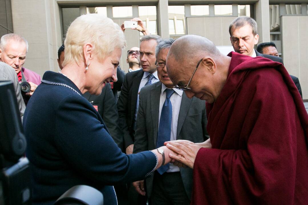 Jo šventenybė Dalai Lama XIV – Seime