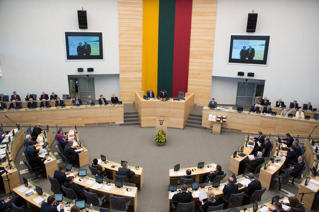 Seime vyko Lietuvos narystės ES dešimtmečio minėjimas