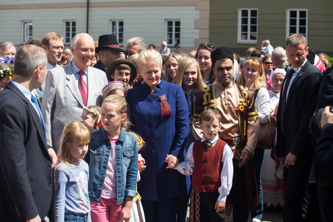 D. Grybauskaitė paskelbė Dainų šventės pradžią