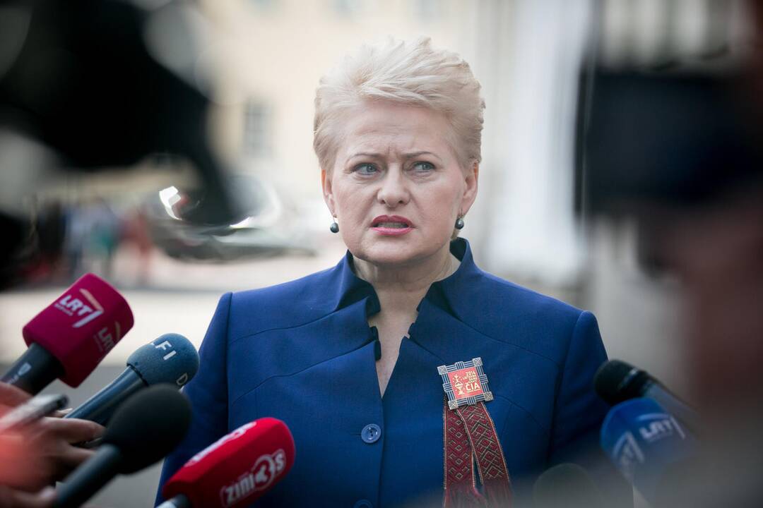 D. Grybauskaitė paskelbė Dainų šventės pradžią