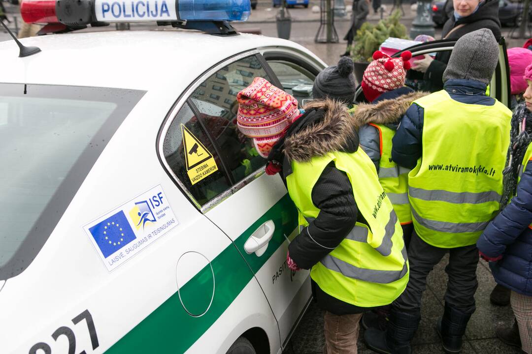 Policijos akcija „Kyšis išpurvina“