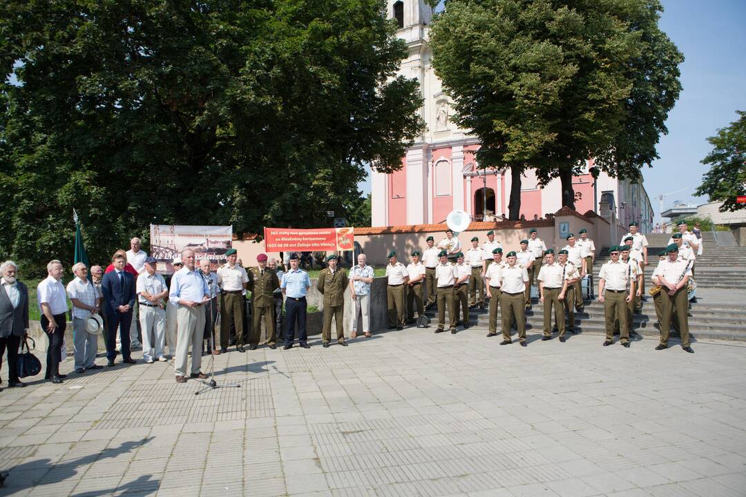 Paminėta LDK kariuomenės pergalė prieš maskvėnus