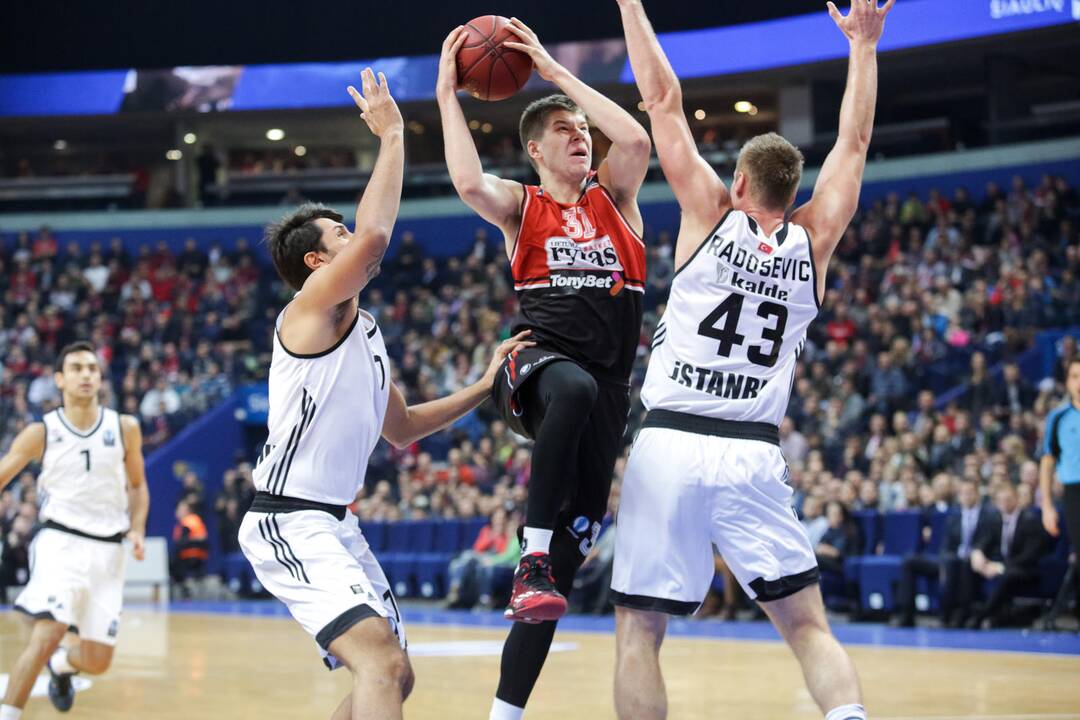 Europos taurė: "Lietuvos rytas" - "Bešiktaš" 87:91