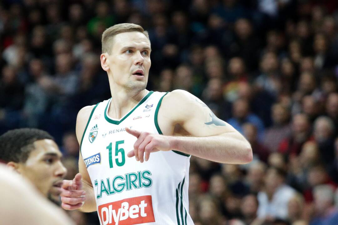 LKL: „Žalgiris“ Vilniuje įveikė „Lietuvos rytą“