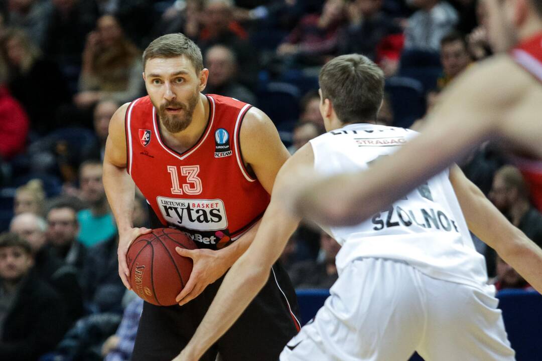 Europos taurė: "Lietuvos rytas" - Šolnoko "Olaj"