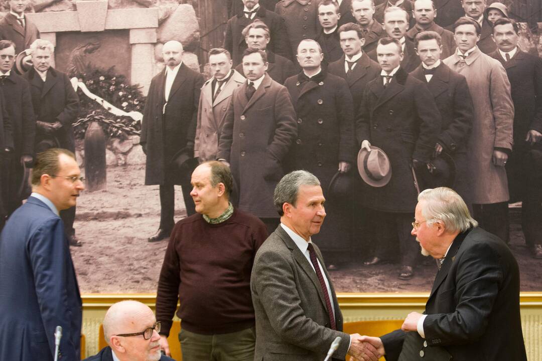 Gyventojų plebiscito 25-mečio minėjimas Seime