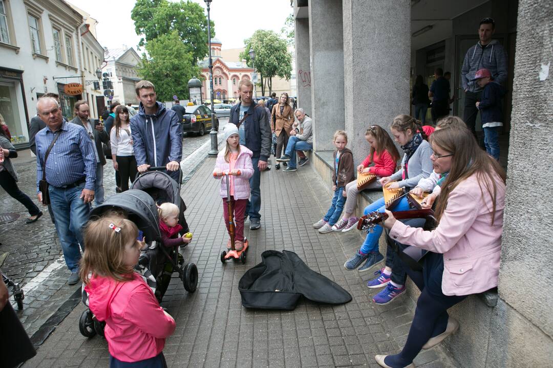 Gatvės muzikos dienos renginiai sostinėje