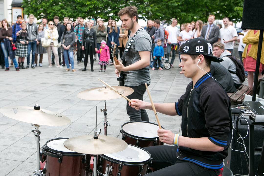 Gatvės muzikos dienos renginiai sostinėje