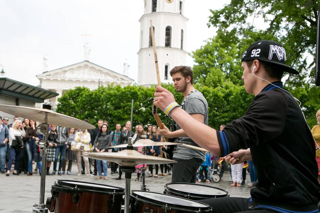 Gatvės muzikos dienos renginiai sostinėje