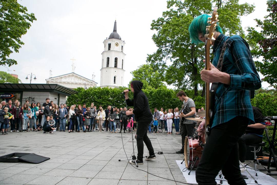 Gatvės muzikos dienos renginiai sostinėje