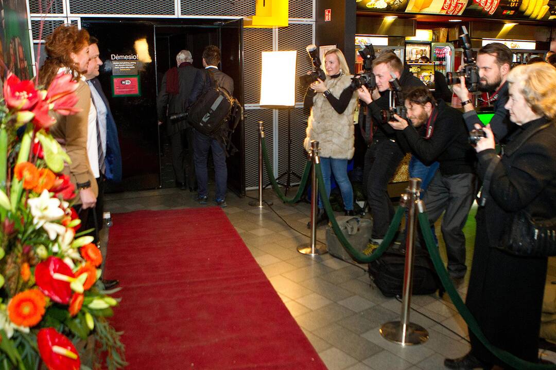 Filmo apie V.Garastą premjera