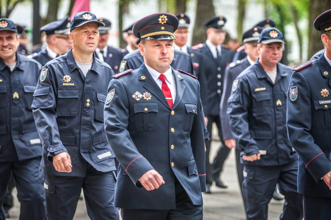 Kauno ugniagesiai švenčia jubiliejų