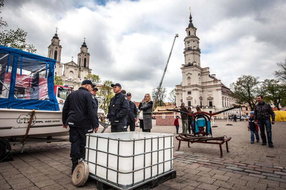 Kauno ugniagesiai švenčia jubiliejų