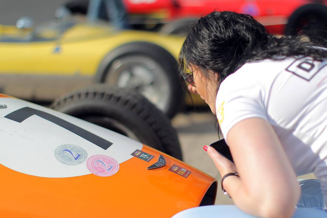 „Formula Junior” bolidų paradas Kaune