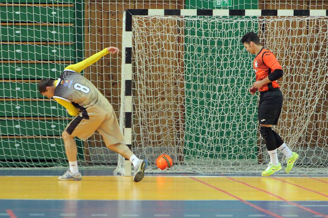 Salės futbolas: BC „Kažkur matyti“ – FK „Vytis“
