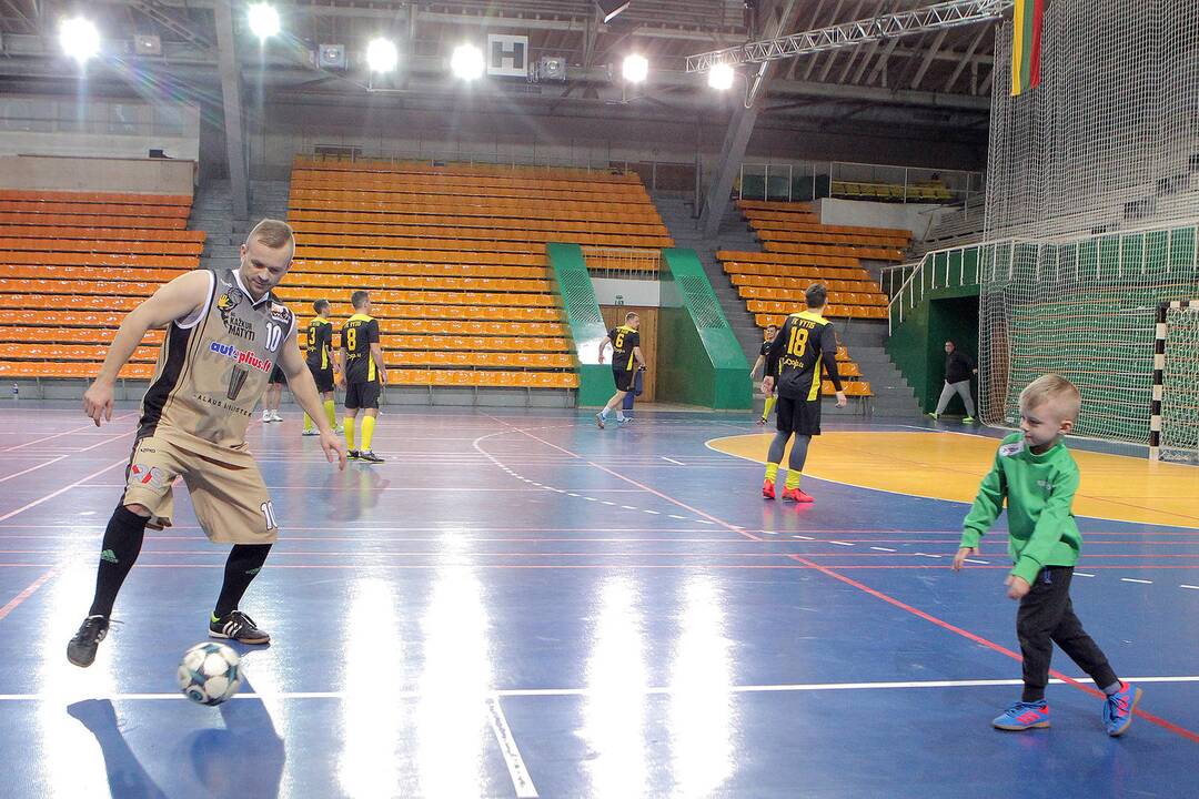 Salės futbolas: BC „Kažkur matyti“ – FK „Vytis“