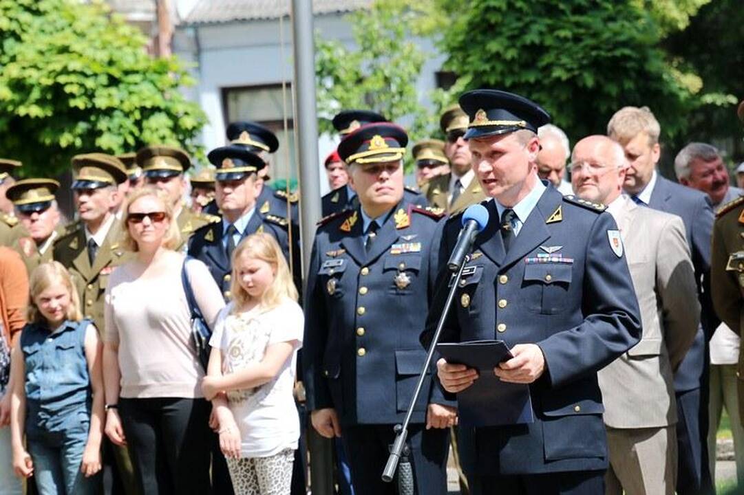 Pasikeitė Lietuvos karinių oro pajėgų vadas