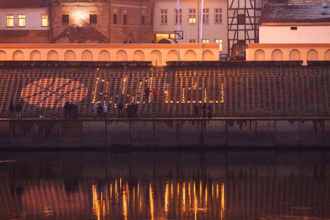 Ukrainos palaikymo akcija Kaune