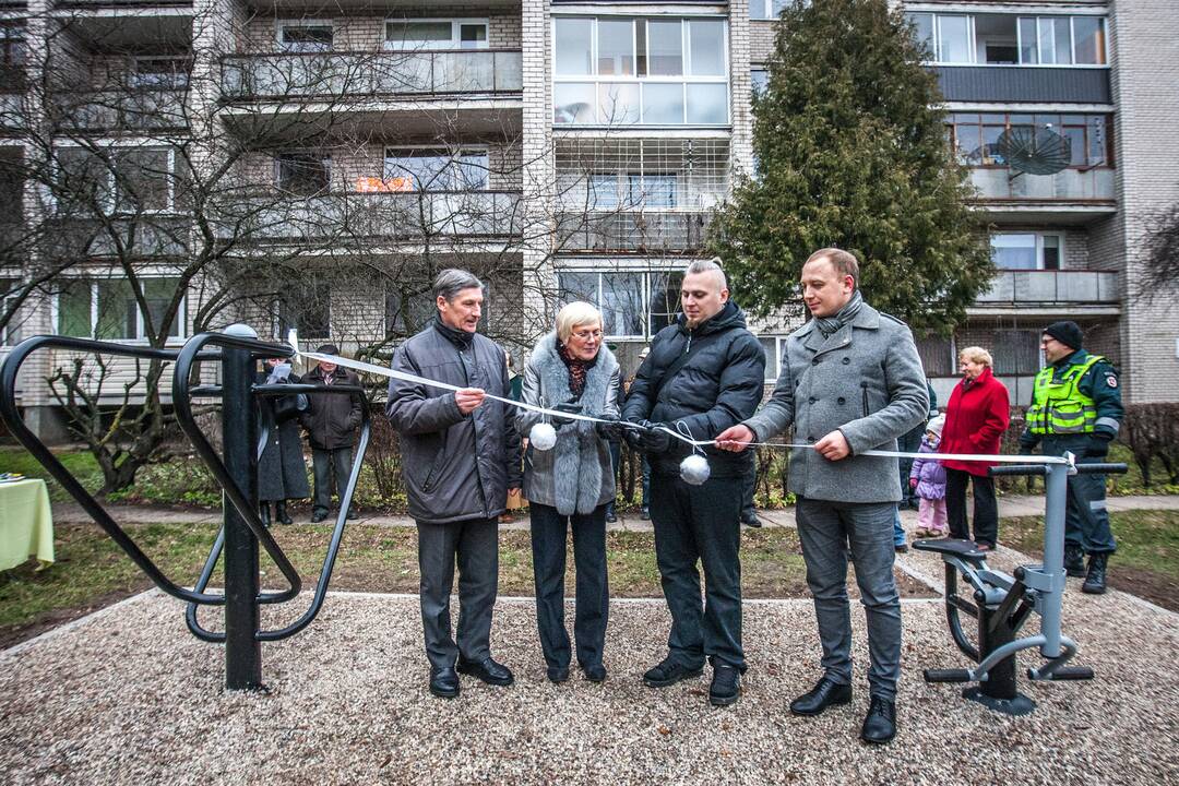 Lauko treniruokliai Aleksote