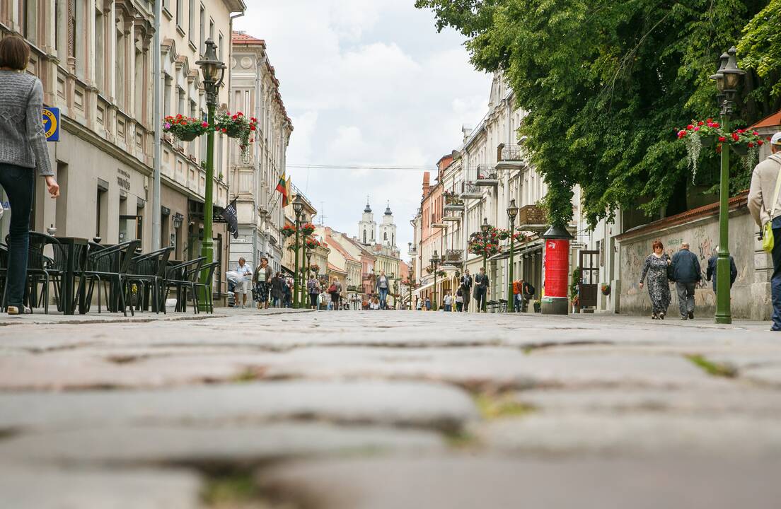 Pasivaikščiojimas po Vilniaus gatvę