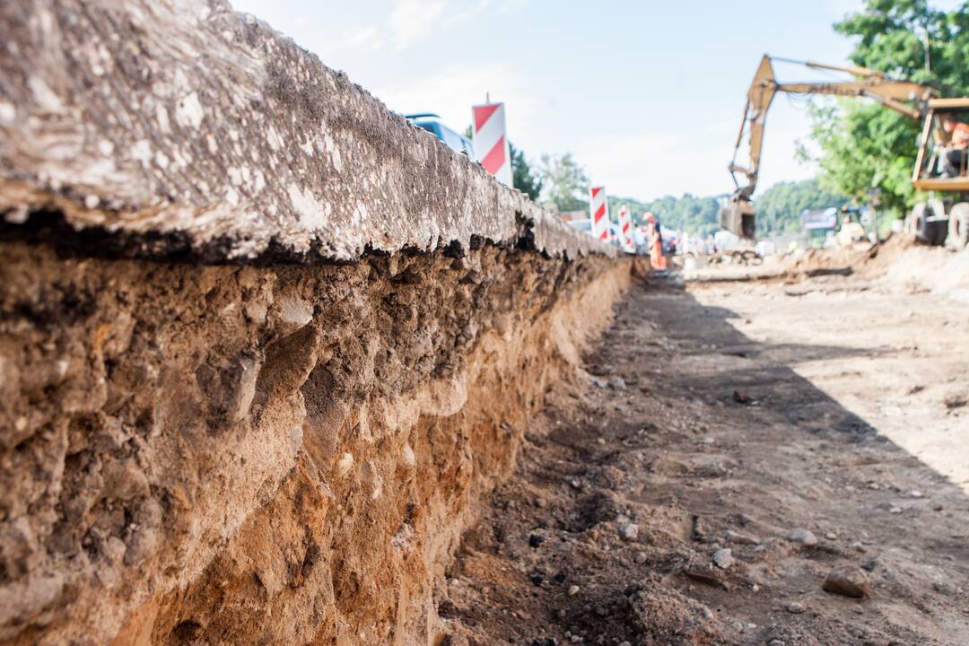 Archeologai Kauno senamiestyje