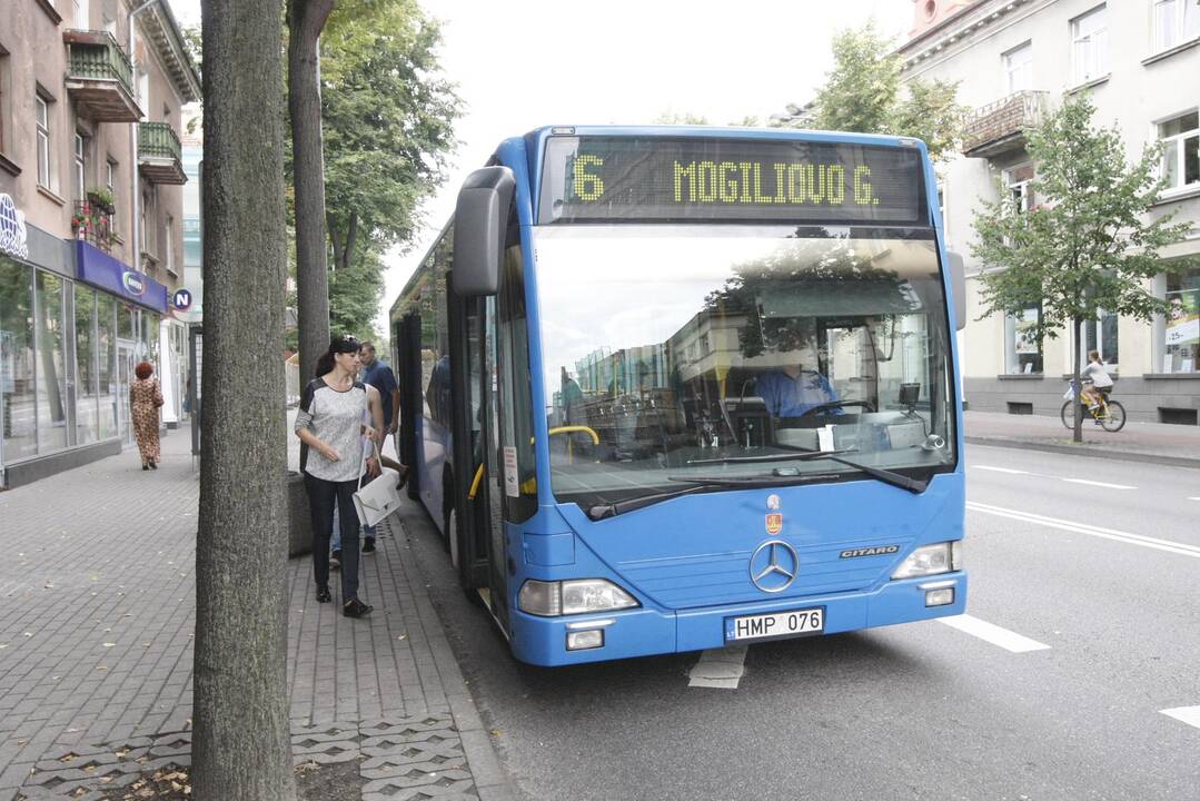 Pokyčiai: vasaros sezonu tradiciškai kursuos daugiau tų autobusų, kurie veža į prie jūros esančius rajonus.